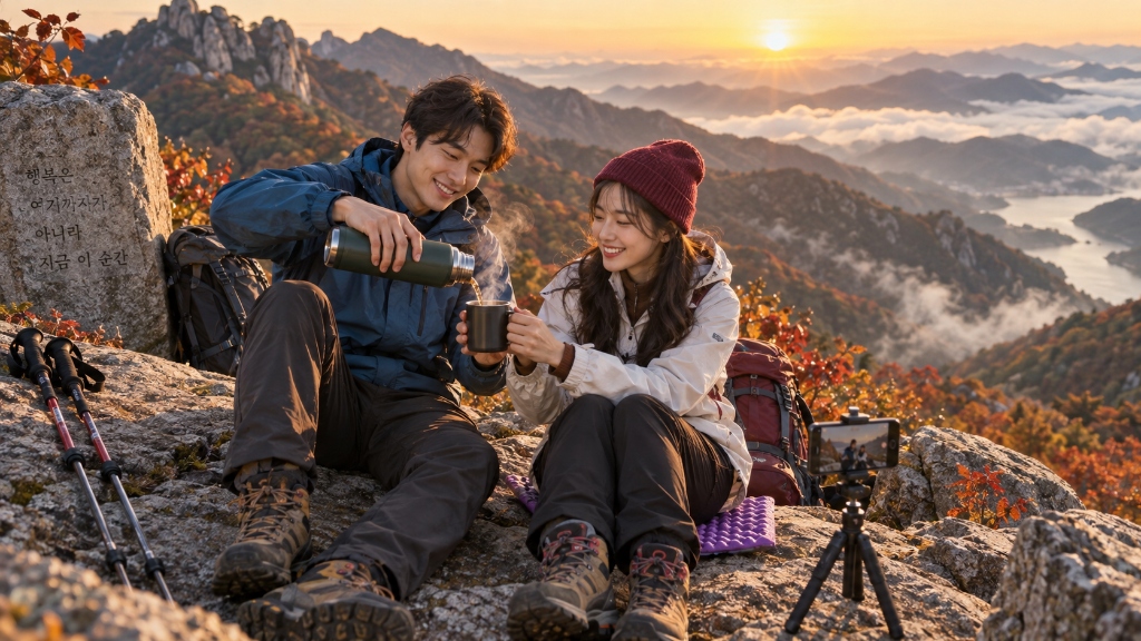 “초입이든 중턱이든 무조건 10분 남았대요!” 연인과 등산 갈 때 절대 속지 말아야 할 ‘산악 3대 거짓말’ & 커플 등산 3원칙 banner