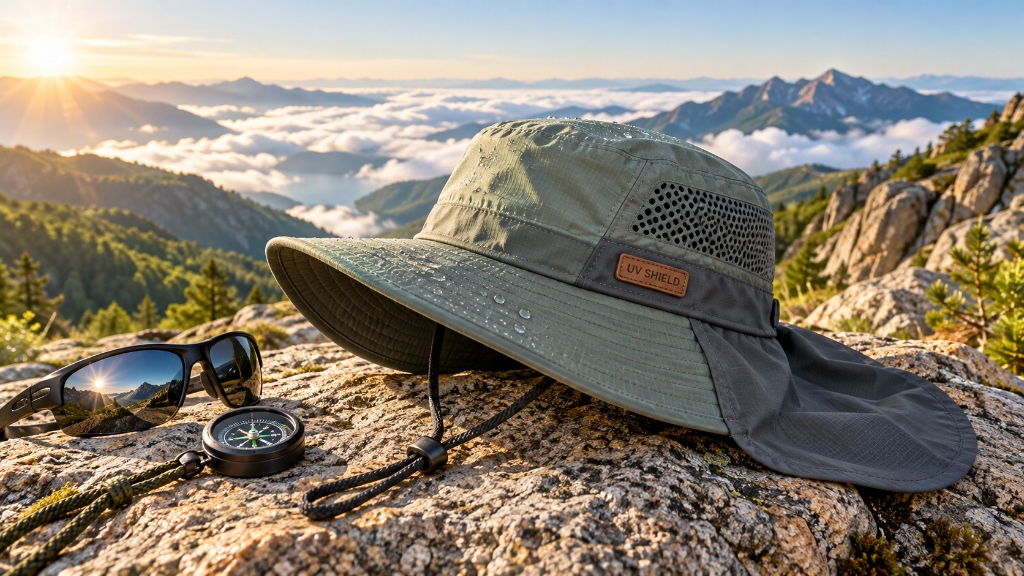"Sunburned Neck from a Baseball Cap?": Ballcaps vs. 360° Bucket Hats vs. Neck Shades: The Ultimate Alpine Sun Protection Guide banner