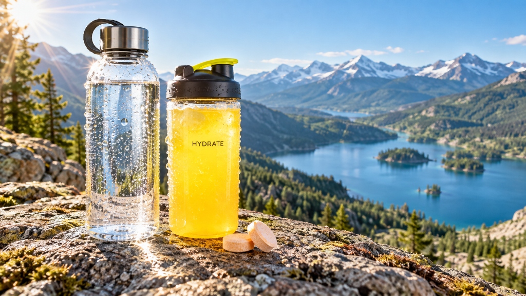 "Gulping Water Makes Your Legs Heavier?": The 15-Minute 3-Sip Micro-Hydration Rule & Plain Water vs. Electrolyte Golden Ratio banner