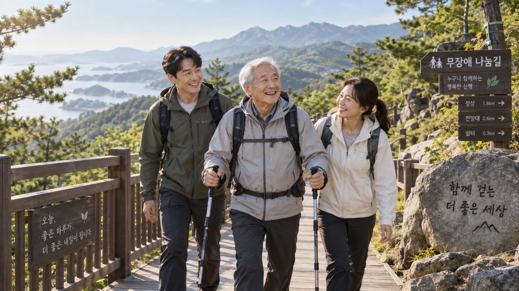 “정상 욕심부리다 큰일 납니다!” 고령 부모님·할아버지 모시고 등산할 때 반드시 지켜야 할 ‘시니어 산행 안전 3원칙’ & 비상 메디컬 키트 banner